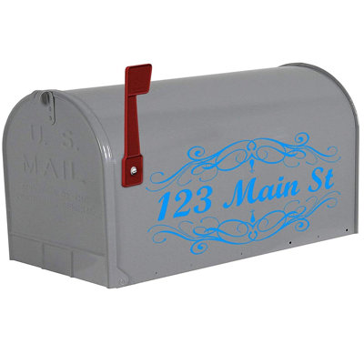Boîte aux lettres personnalisable lettres personnalisées