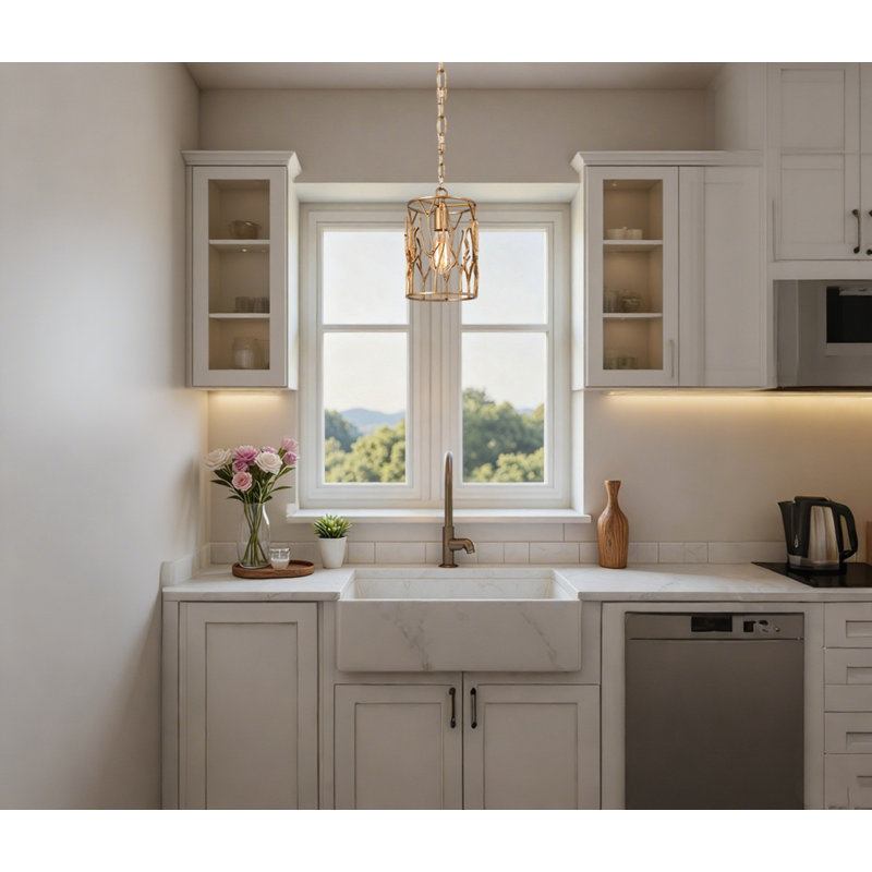 Estrelita 1 - Light Brass Pendant