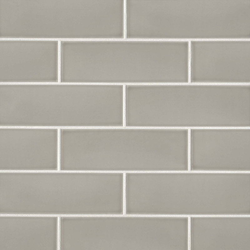 Carreau de céramique 4 "x 12" Grace, Taupe