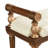 Valmont Mid-Century Modern PU Leather Button-Tufted Upholstered Bench with Gold-Accent Legs-1664128081