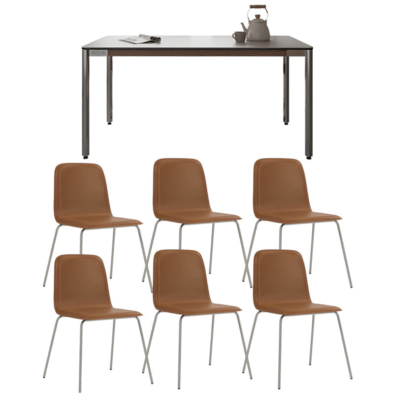 Table de salle à manger Modern, H 29,92 po x L 55,11 po x l 31,49 po