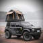 Tente de toit de voiture gonflable et pliable pour 2 ou 3 personnes pour le camping Glamping