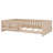 Low Profile Wood Platform Bed with Guardrail and Convenient Storage Shelves-588529694-588529695
