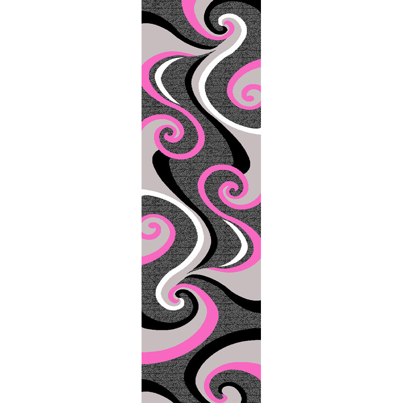 Mccampbell Performance Abstract Indoor Rug, Runner 2'2" x 7'4"