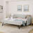 Twin Size Upholstery Daybed With Twin Size Pop-Up Trundle And USB Charging Design-1413429890