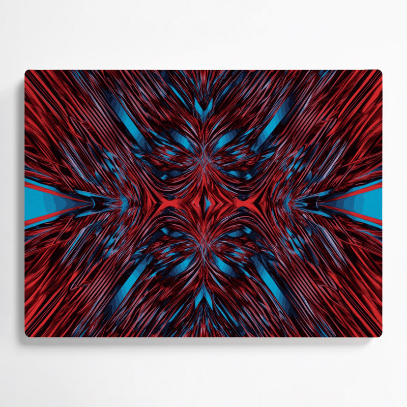 Art mural rouge Op Op 10
