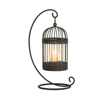 11.42'' H Metal Tabletop Lantern
