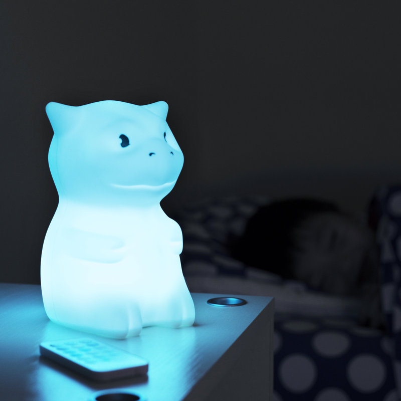 Dragon-Shaped LED Color Changing Silicone Night Light