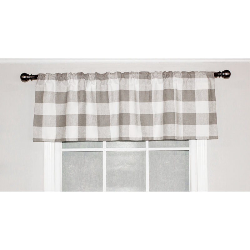 Cantonnière sur mesure 50 po Halma, Taupe