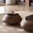 Surprise silent wind living room oval coffee table