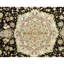 Tapis rectangulaire en laine noué à la main