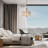 Eryca 3 - Light Dimmable Crystal Dining Room Drum Gold Chandelier UL Certified