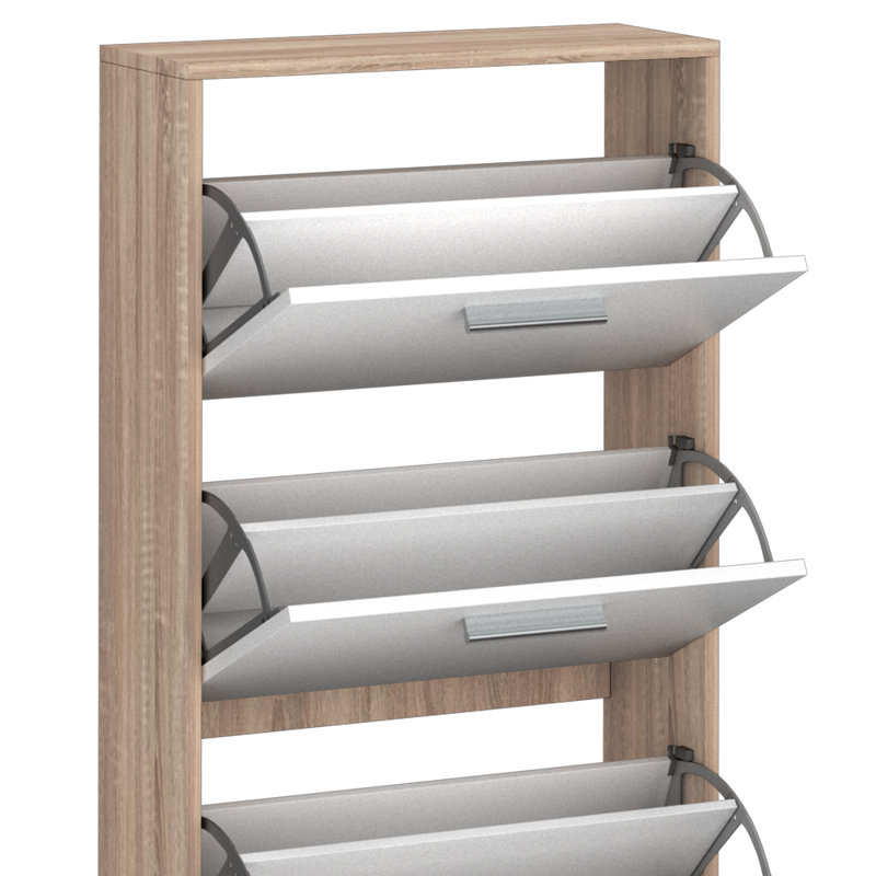 15 Pair Shoe Storage Cabinet