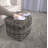 Koki Handcrafted Fabric Pouf