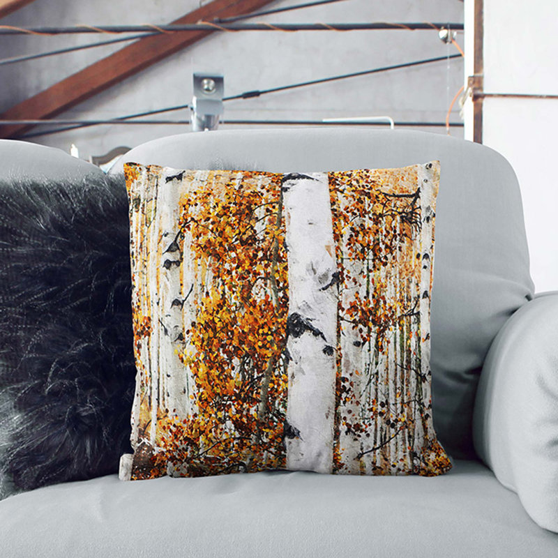 Floral Square Cushion, 55 x 55 cm