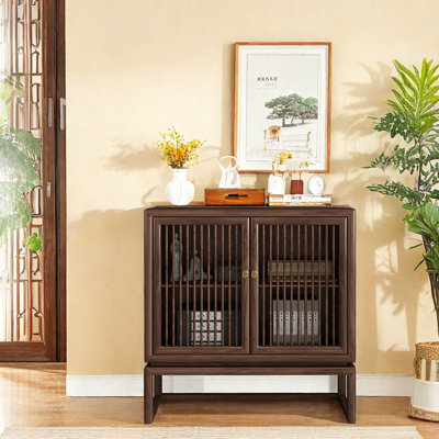 Armoire d'appoint en noyer noir