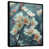 Toile avec cadre flottant noir