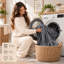 Jeté en flanelle de vison doux, jet réversible pour lit, canapé et décoration-127677824-127677830