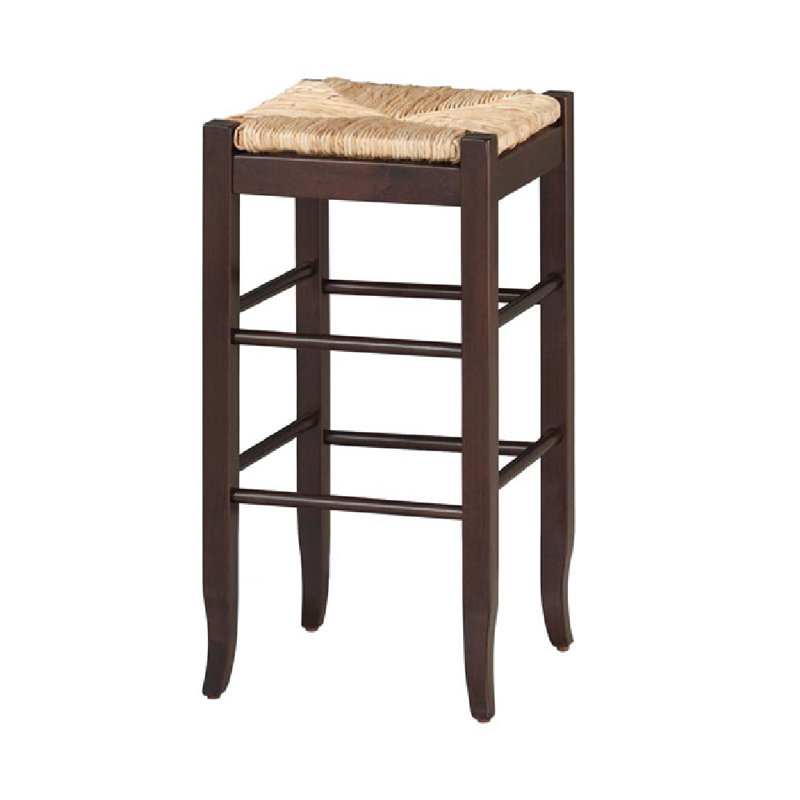Tabouret de bar 29 po Jolene-Rebecca, Beige / brun foncé