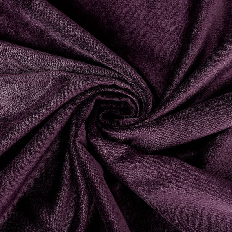 Luxury Matte Velvet Round Tablecloth, 46 Midnight Blue