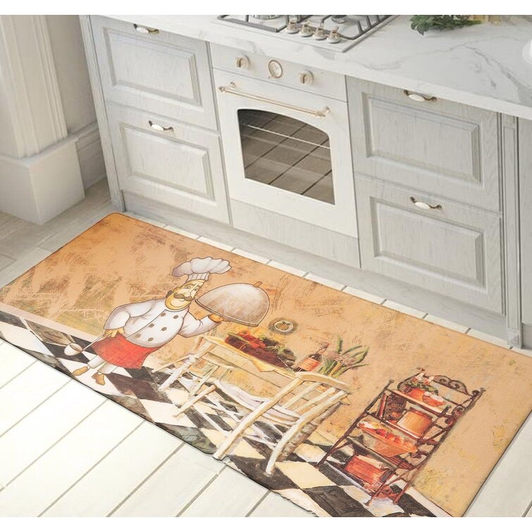 Behnke Chef Service Anti-Fatigue Mat Fleur de Lis Living Mat Size: Rectangle 1'6 x 3'11