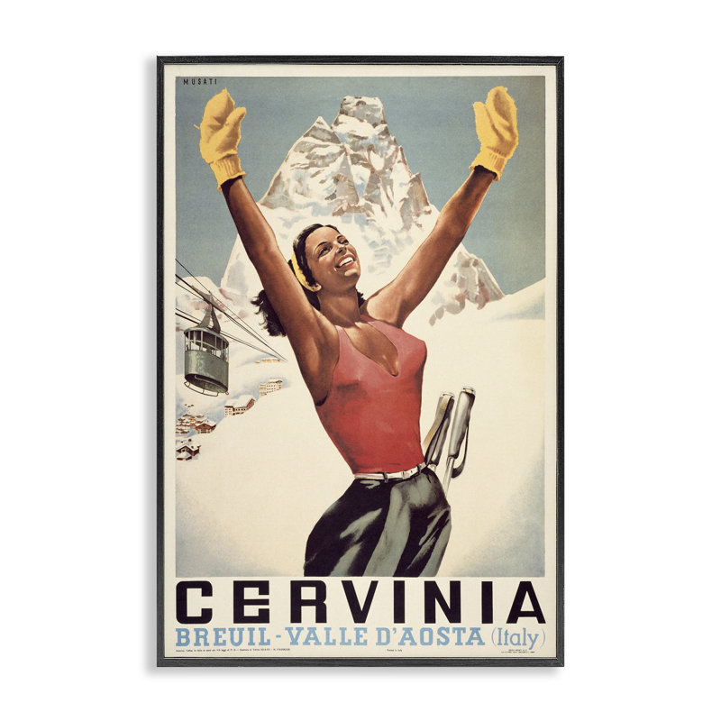 Giclée vintage encadrée, par Marcus Jules, H 18 po x l 12 po, Giclée encadrée noir minuit