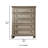 Ankenbaer 39.5'' W 5 - Drawer Dresser
