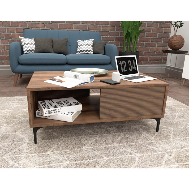 Glorias Coffee Table, Walnut