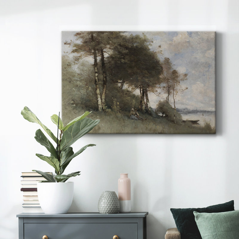 " Vintage Landscape -CDLXII ", 33" H x 49" W x 1.5" D, Wrapped Canvas