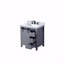 Ensemble de meuble-lavabo à simple cuve 30 "de large x 22" de profondeur, comptoir en marbre de Carrare et robinet-180440285-180440282