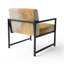 Abstract Split - Chaise d'appoint rembourrée abstraite-112889716