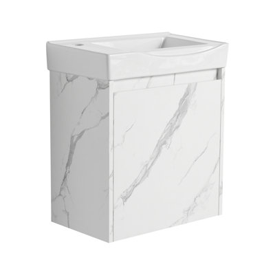 Chylah 20" Wall-Mounted Bathroom Vanity Sink Combo