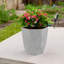 Pot à fleurs intérieur / extérieur en jiyyun moderne gris clair-945070559