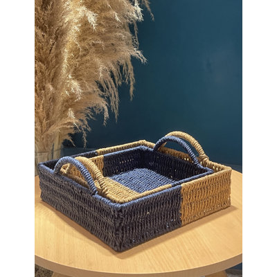 Plateau de service de 2 repose-pieds Azeriah