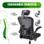 Fauteuil de bureau ergonomique Izelle