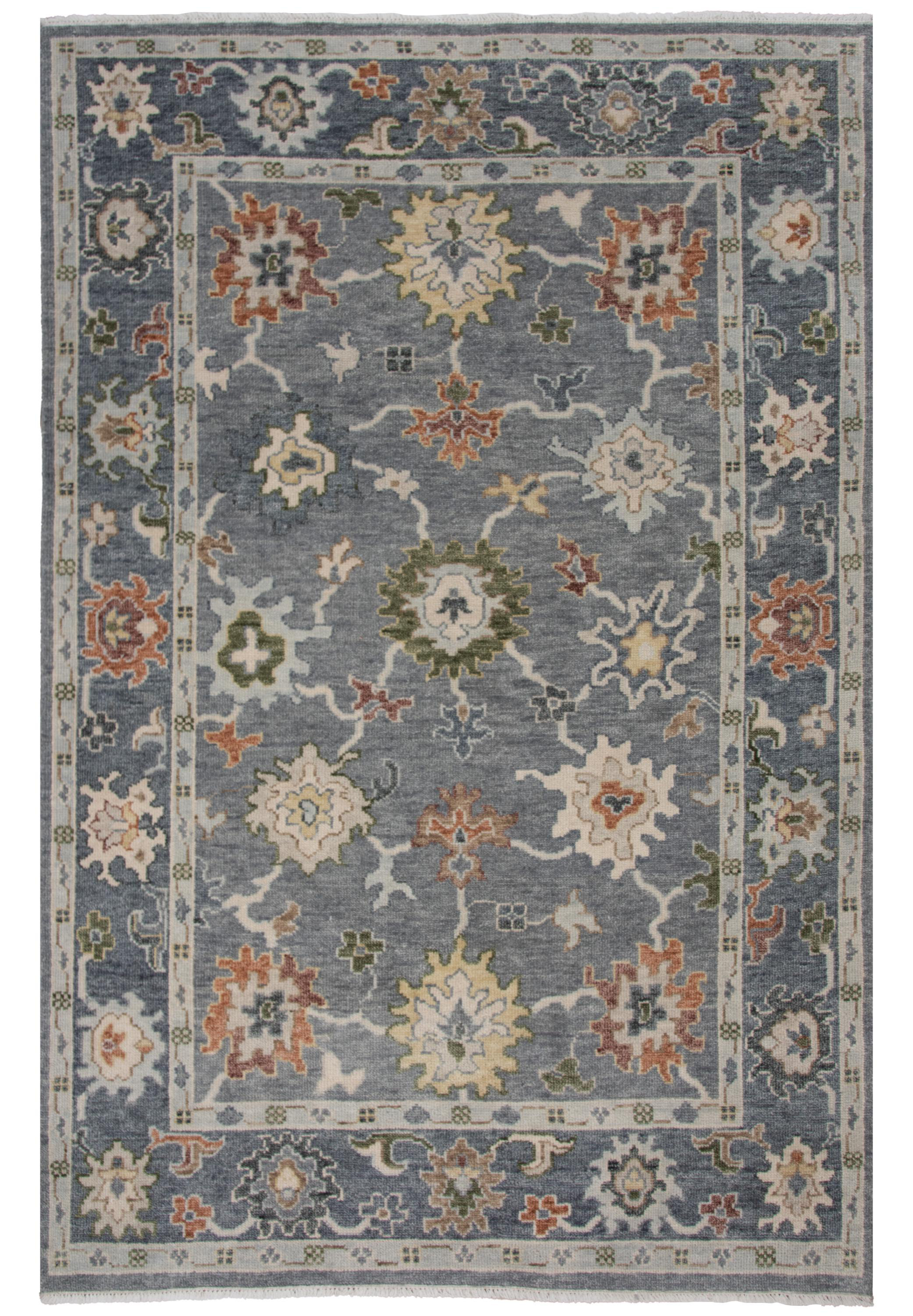 Wildon Home® 100% Hand Spun Wool Hand knotted Area Rug | Wayfair