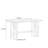 Solid wood ash simple rectangular dining table.-105507909