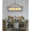 Lustre géométrique à 4 lumières Davetta