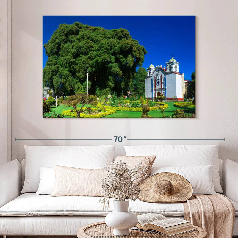 Adella Mexico's El Tule Tree, 34" H x 51" W