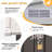 9 ft. W x 7.8 ft. D Metal Storage Shed-102287816