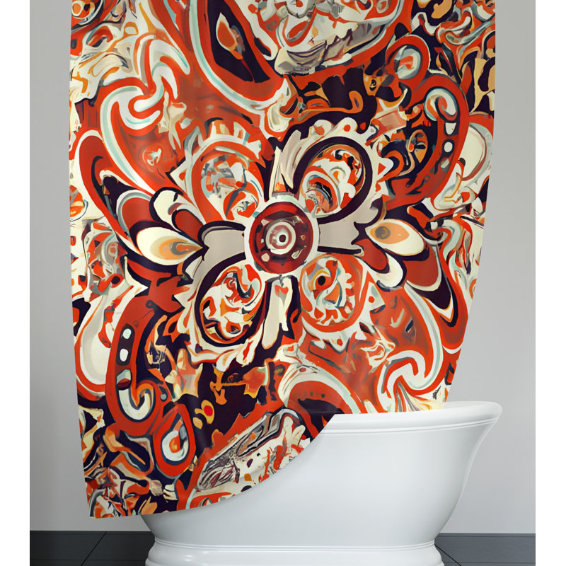 Rideau de douche Claborne, H 72 po x l 70 po