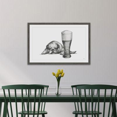 Too Tired To Drink II by Eyre Tamey - Single Picture Frame Print