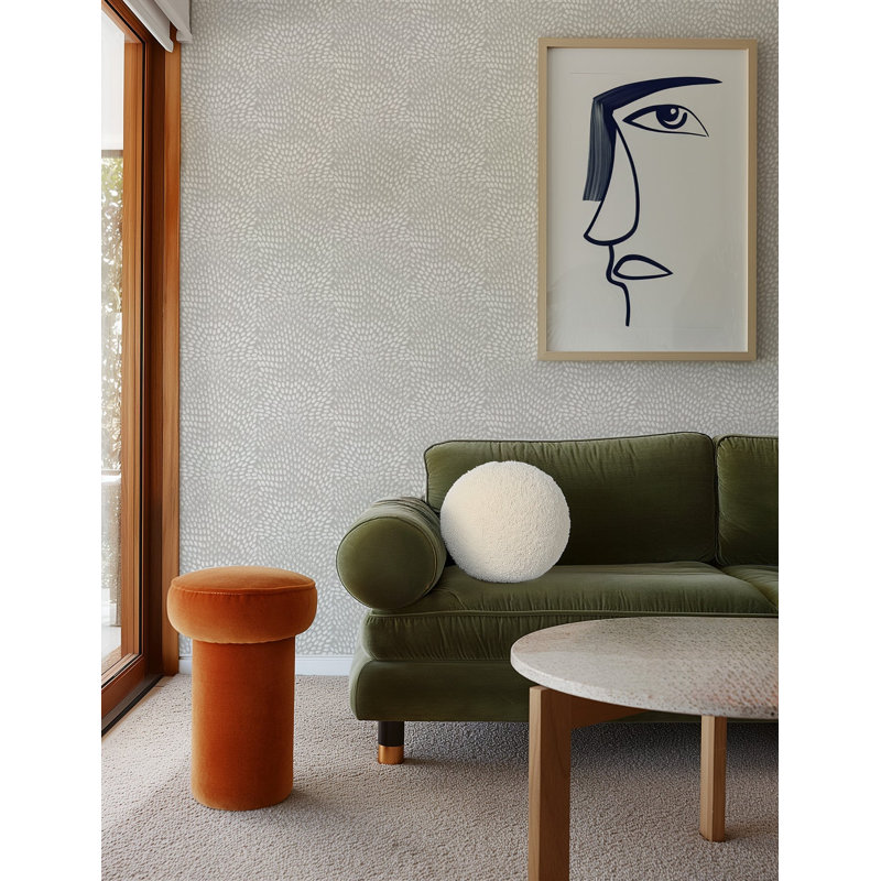 Jandaya Wallpaper, Premium Paper, Pearl Gray, Non-pasted