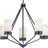 Jaydiel 5 - Light Dimmable Geometric Chandelier-1289683690