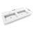 Dowell 49'' Rectangular Drop-In Double Bathroom Vanity Top with Sink and Overflow-74367423