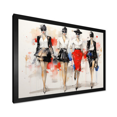 Fashion Woman Walk II - Print