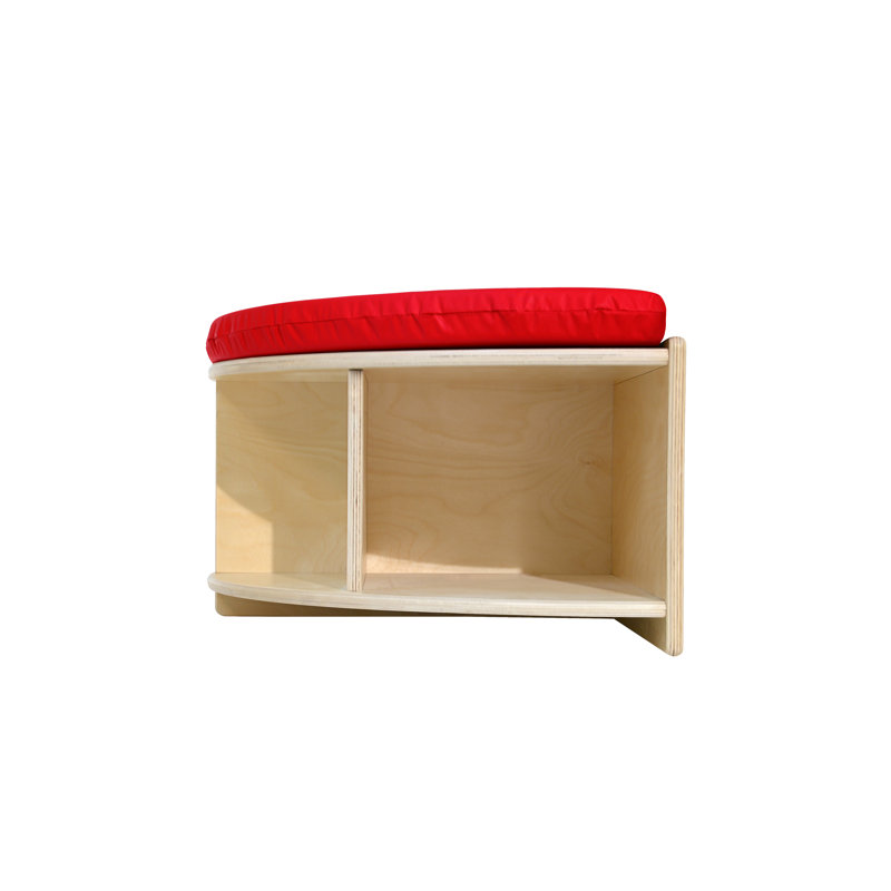 Read-A-Round Circle Bench, Red