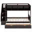 Lit superposé simple au dessus d'un lit double Imbi Kids-320521053