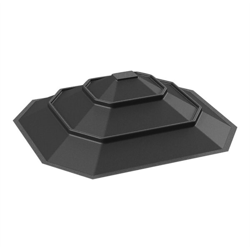 Montant pour bac pyramide en plastique noir 37 po x 33 po x 10 po Borray réf. WS-229DLNR4840