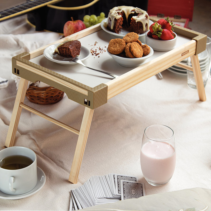 Solid Wood Tray, Olive
